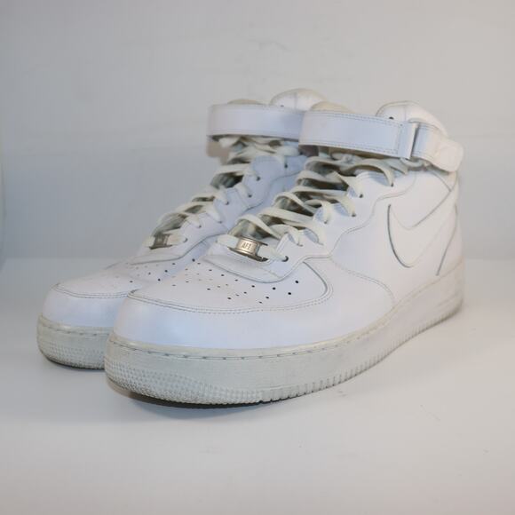 Nike Air Force 1 High Triple White – Men’s Size 17 – Classic AF1 Style - Picture 2 of 7